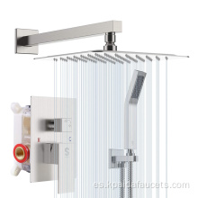 Juego de ducha de baño de acero inoxidable para baño